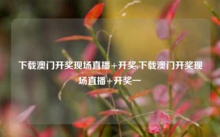 下载澳门开奖现场直播+开奖,下载澳门开奖现场直播+开奖一