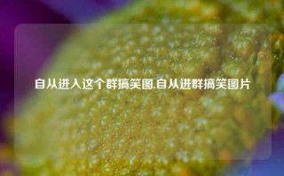 自从进入这个群搞笑图,自从进群搞笑图片