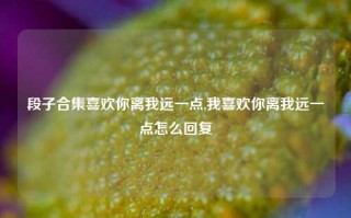 段子合集喜欢你离我远一点,我喜欢你离我远一点怎么回复