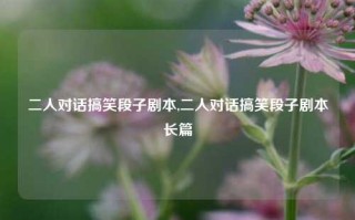 二人对话搞笑段子剧本,二人对话搞笑段子剧本长篇